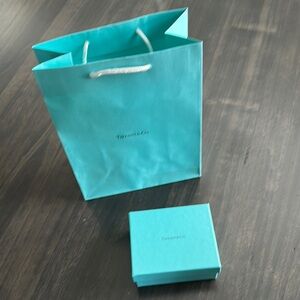 Tiffany & Co. Blue Gift Bag and Box